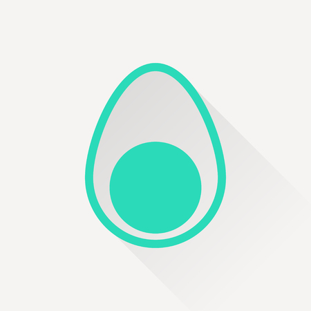 Vector egg icon. Food icon. Eps10のイラスト素材