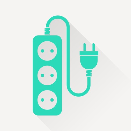 extension cord iconのイラスト素材