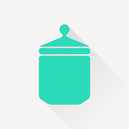 kitchen icon of jarのイラスト素材
