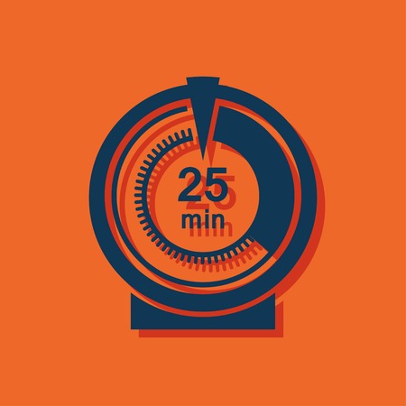 kitchen icon of timerのイラスト素材
