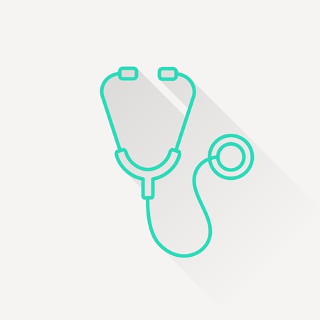 Stethoscope iconのイラスト素材