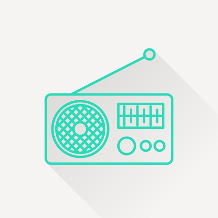 Radio iconのイラスト素材