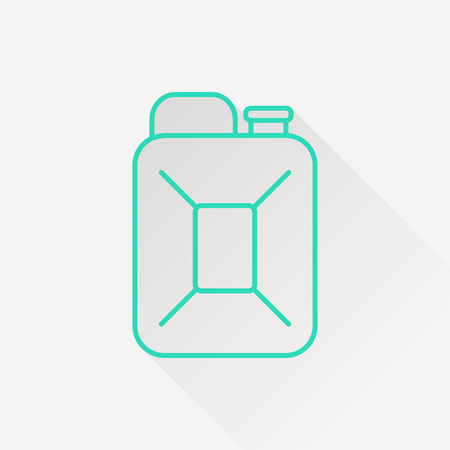 fuel canister iconのイラスト素材