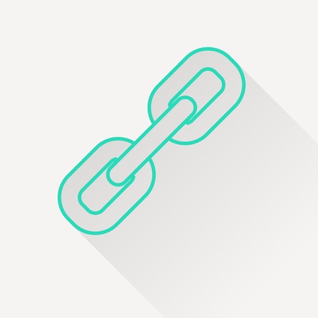 Chain link iconのイラスト素材