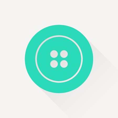 sewing button vector iconのイラスト素材