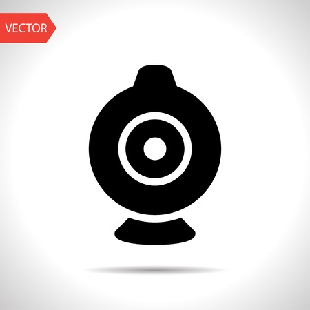 web camera vector iconのイラスト素材