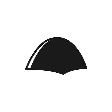 Tent Icon. Editable Vector Symbol Illustration.のイラスト素材
