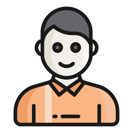 student vector icon, school and education iconのイラスト素材