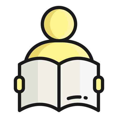 study vector icon, school and education iconのイラスト素材