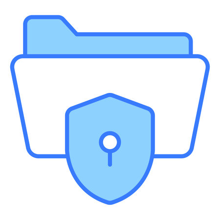 data security Finance Related Vector Line Icon. Editable Stroke Pixel Perfect.のイラスト素材