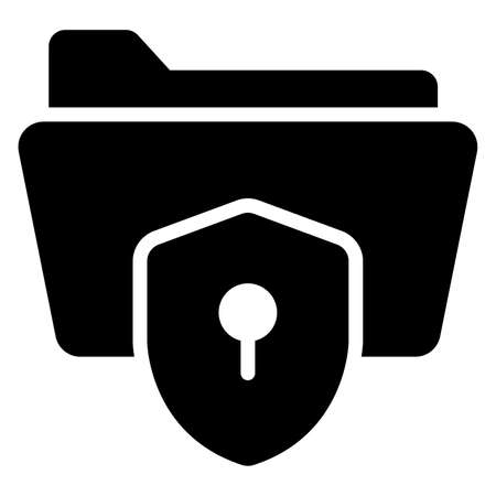 data security Finance Related Vector Line Icon. Editable Stroke Pixel Perfect.のイラスト素材