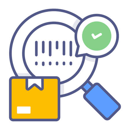 product scanning Modern concepts design, vector illustrationのイラスト素材