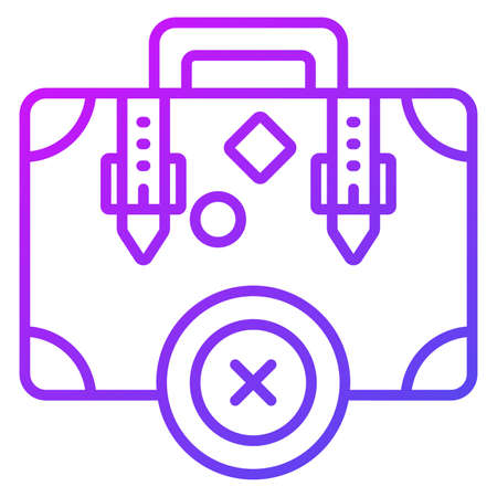 no travel Modern concepts design, vector illustration