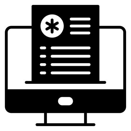 medical history Modern concepts design, vector illustrationのイラスト素材