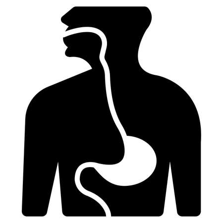 esophagus Modern concepts design, vector illustrationのイラスト素材
