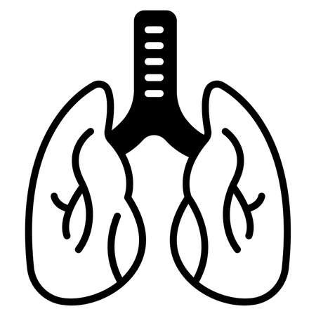 lungs Modern concepts design, vector illustrationのイラスト素材
