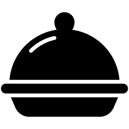 food container vector glyph icon. Modern glyph symbols. Collection of traditional elements.のイラスト素材