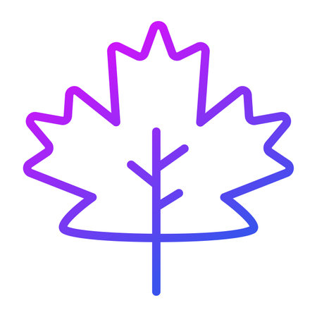 leaf vector outline icon. Modern thin line symbols. Collection of traditional elements.