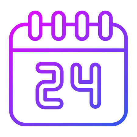 calendar vector outline icon. Modern thin line symbols. Collection of traditional elements.のイラスト素材