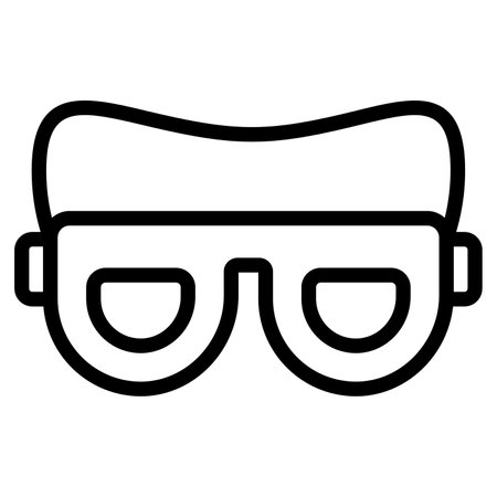 glasses line icon, black out line vector designのイラスト素材