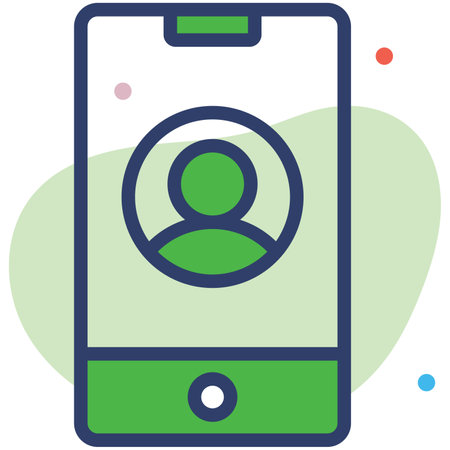 user Icon. User interface Vector Illustration, As a Simple Vector Sign and Trendy Symbol in Line Art Style, for Design and Websites, or Mobile Apps,のイラスト素材