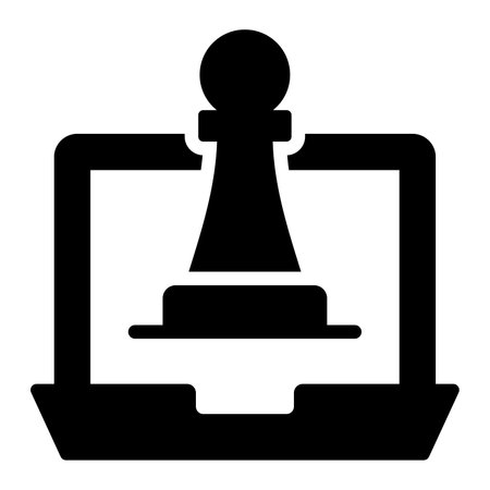 strategy Icon. User interface Vector Illustration, As a Simple Vector Sign and Trendy Symbol in Line Art Style, for Design and Websites, or Mobile Apps,のイラスト素材