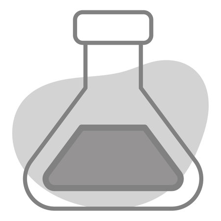 Flask Healthcare Medical, vector graphic Illustration Icon.のイラスト素材