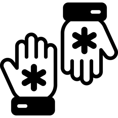 Hand Virus Healthcare Medical, vector graphic Illustration Icon.のイラスト素材