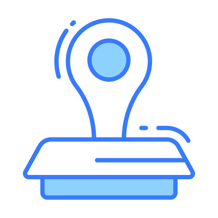 approval stamp Copyright law, intellectual property iconのイラスト素材