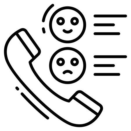 phone survey icon, Survey and Feedback, modern vector illustrationのイラスト素材