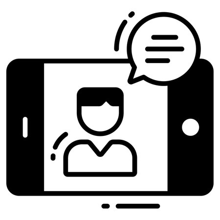 Online Testimonials icon, Survey and Feedback, modern vector illustrationのイラスト素材