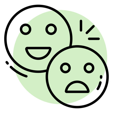 Satisfaction icon, Survey and Feedback, modern vector illustrationのイラスト素材