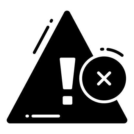 Warning, Protection and security vector icons set cyber computer network business data technologyのイラスト素材