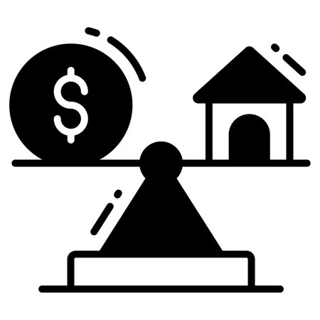 Scale trendy icon, glyph style isolated on white background. Symbol for your web site design, logo, app, UI.のイラスト素材