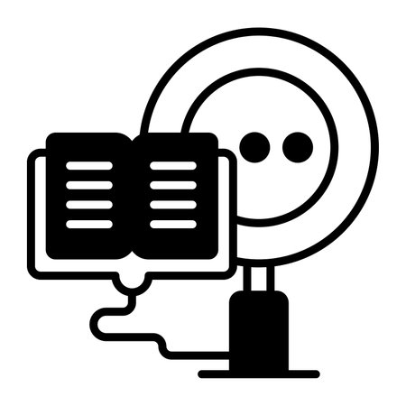 Studying, searching, Modern concepts flat design, Premium quality vector illustration concept. Vector symbol.のイラスト素材