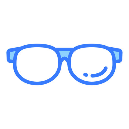 glasses vector line icon, school and education iconの写真素材