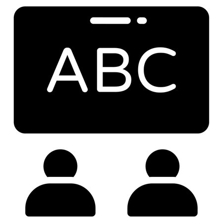 classroom vector icon, school and education iconのイラスト素材