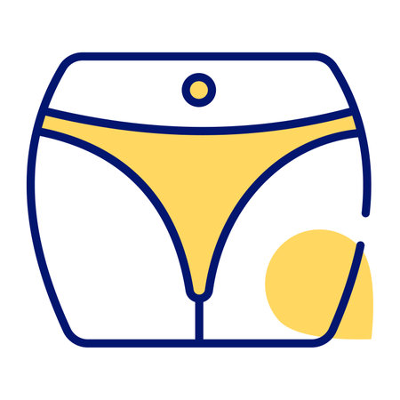 Women thigh vector design, underwear iconのイラスト素材