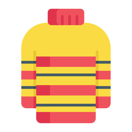 The sweaters icon for winter seasonのイラスト素材