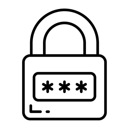 Password vector icon in trendy design styleのイラスト素材