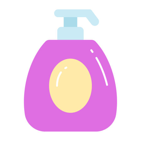 Liquid soap dispenser vector icon, modern and trendy styleのイラスト素材