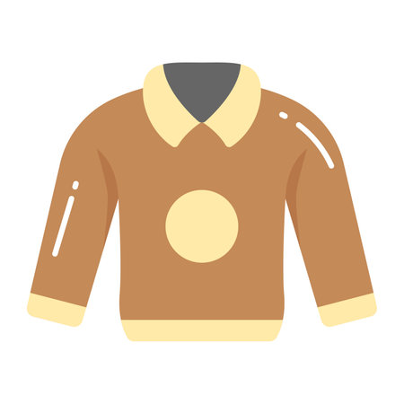 Check this beautiful vector design of sweatshirt, premium iconのイラスト素材