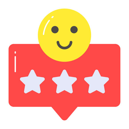 Good reviews vector design in modern and trendy styleのイラスト素材