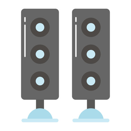 Woofers vector design in modern style, premium iconのイラスト素材