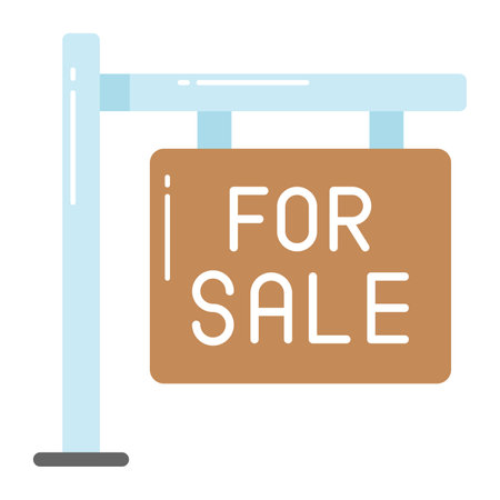Sale board vector design isolated on white backgroundのイラスト素材