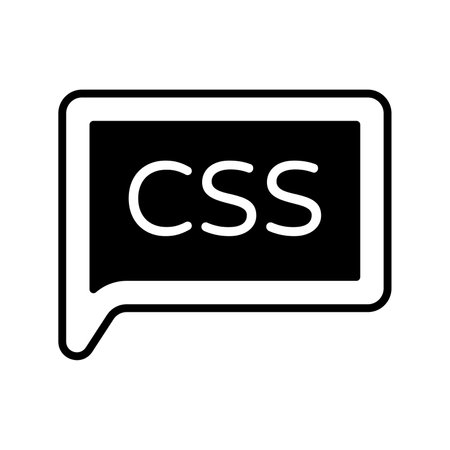 Beautifully designed vector of css chat bubble in modern style, easy to use iconのイラスト素材