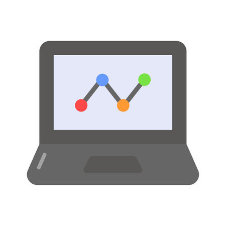 Check this amazing icon of data analytics in trendy style, premium vector of data analysisのイラスト素材