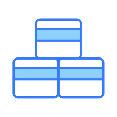 Get your hold on this beautifully designed icon of nanaimo bar, editable vectorのイラスト素材