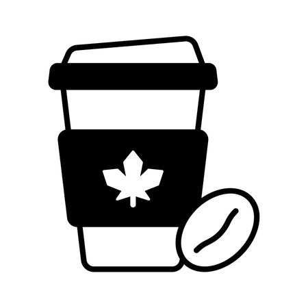 Get hold on this beautifully designed icon of coffee cup in editable styleのイラスト素材