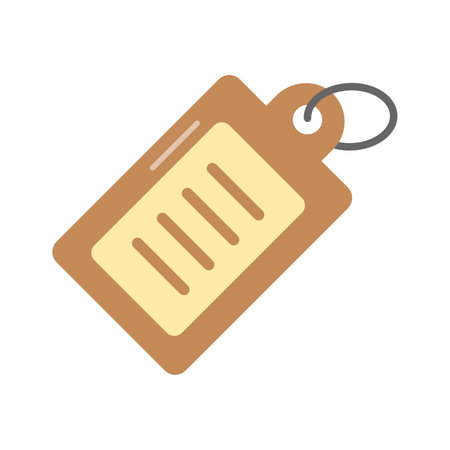 Trendy vector design of price tag in editable style, a well crafted icon of sale tagのイラスト素材